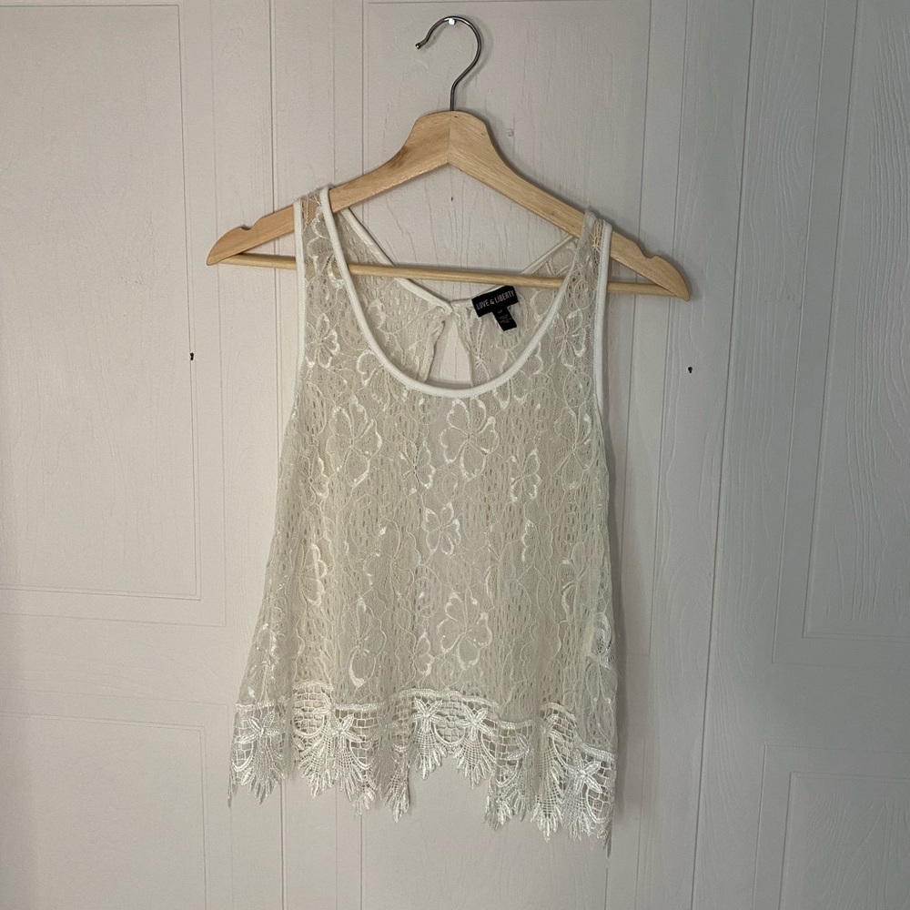 Crop Top Coverup